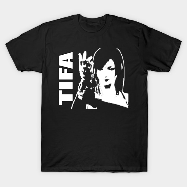 Tifa Lockhart - Final Fantasy VII T-Shirt by thethirddriv3r